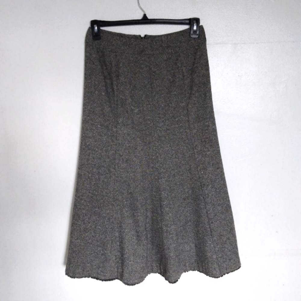 4) VINTAGE VALERIE STEVENS WOOL MAXI